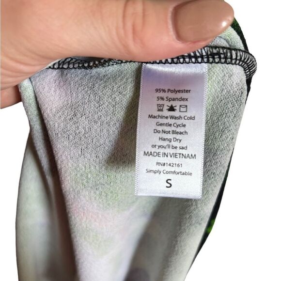 LuLaroe Amelia Watercolor Dress Size Small - Picture 4 of 6